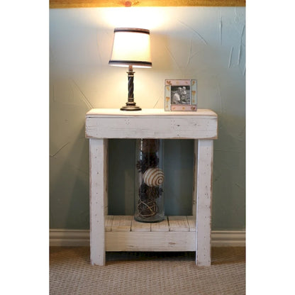 Rustic End Table