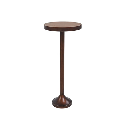 COZAYH Pedestal Small Drinking Table, Contemporary Side Table