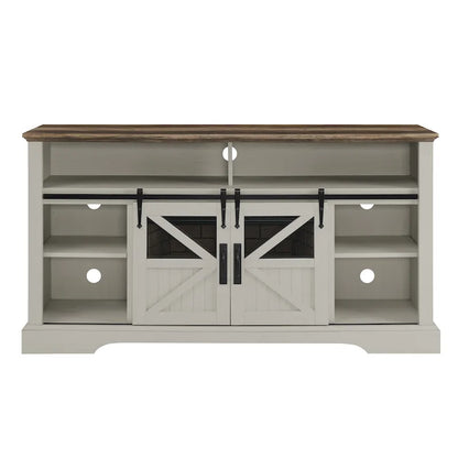 60 in. Electric Fireplace TV Stand Entertainment Center w/Door Sensor