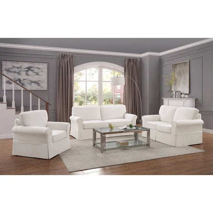 Porch & Den Zuni Mid-century Slipcover Loveseat