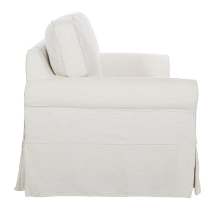 Porch & Den Zuni Mid-century Slipcover Loveseat