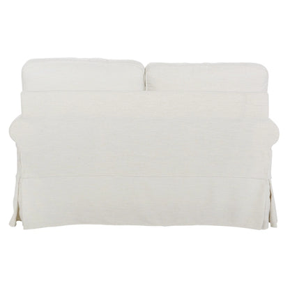 Porch & Den Zuni Mid-century Slipcover Loveseat