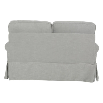Porch & Den Zuni Mid-century Slipcover Loveseat