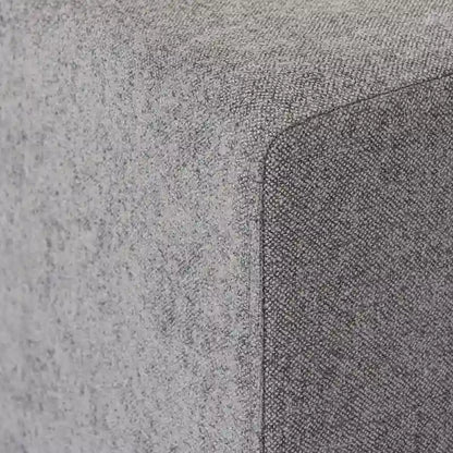 L-shape Linen Sectional Sofa Upholstered Sofa Multiple Cushions Couch with Storage Ottoman