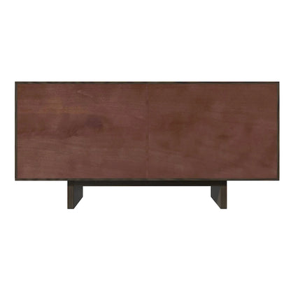 Clihome Modern Wood Storage Buffet Sideboard with 4 Doors