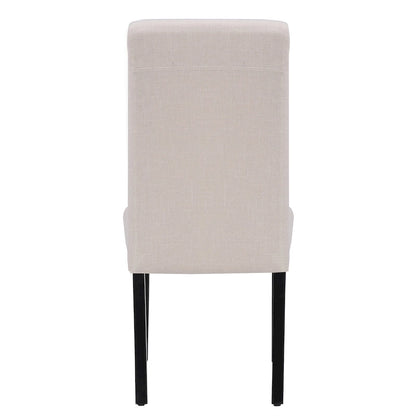 Grandview Upholstered Linen Fabric Dining Chair - 38.6