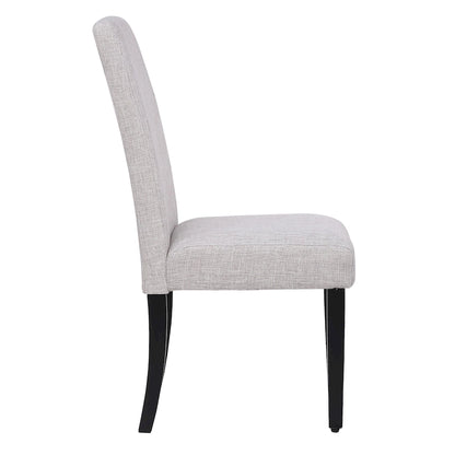 Grandview Upholstered Linen Fabric Dining Chair - 38.6