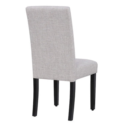 Grandview Upholstered Linen Fabric Dining Chair - 38.6
