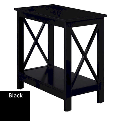 Convenience Concepts Oxford Chairside End Table with Shelf