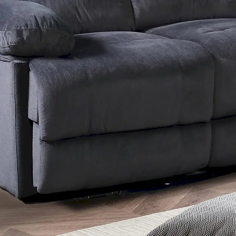 Kevin Upholstered Reclining Living Room Sofa