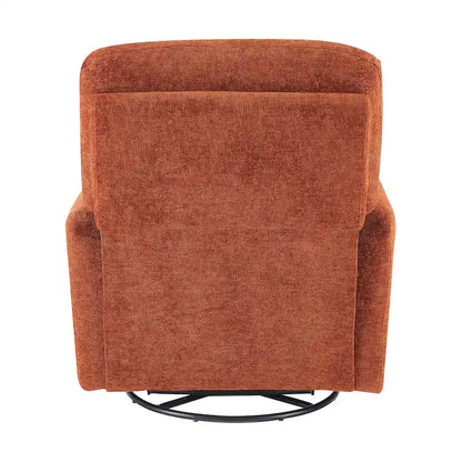 Heido 360 Degree Swivel Glider Manual Recliner Leisure Chair Set of 2