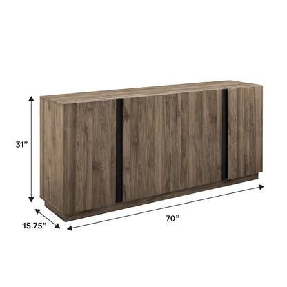 Middlebrook 70-inch Minimal 4-Door Buffet