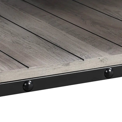 Hyssop Farmhouse 47-inch Steel 1-Shelf Coffee Table by Furniture of America