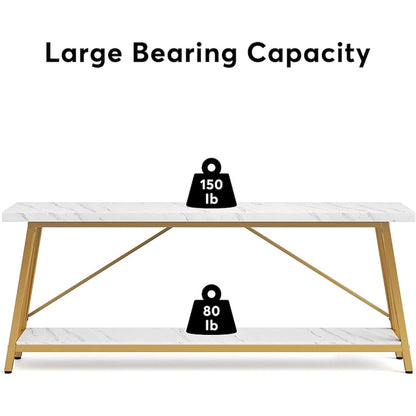 70.9 Inches Long Narrow Sofa Table Behind Couch for Entryway