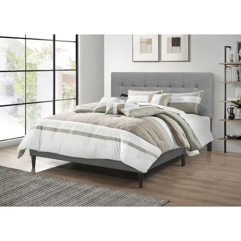 Evanston Upholstered Platform Bed