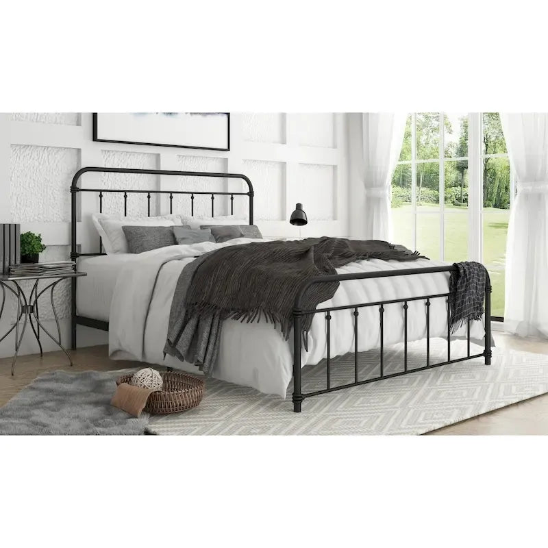 Nana Metal Platform Bed