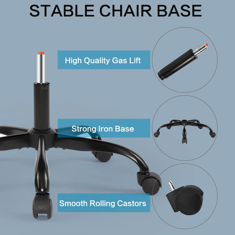 Home Office Chair Mesh Computer Desk Chair High Back Ergonomic Task Chair