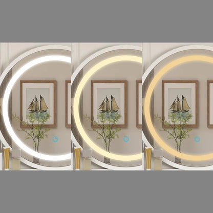 Makeup Vanity Dressing Table Set With Touch Screen Mirror & Stool