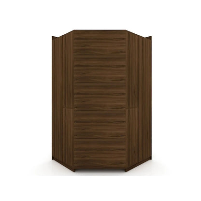 Mulberry 2.0 Semi Open 3 Sectional Modern 4 Drawer Wardrobe Corner Closet Set of 3