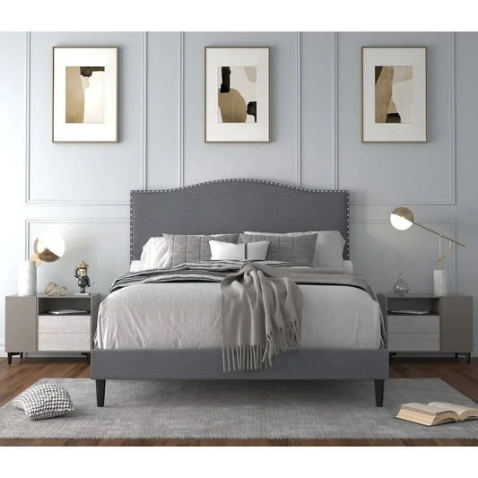 Manuel Upholstered Platform Bed