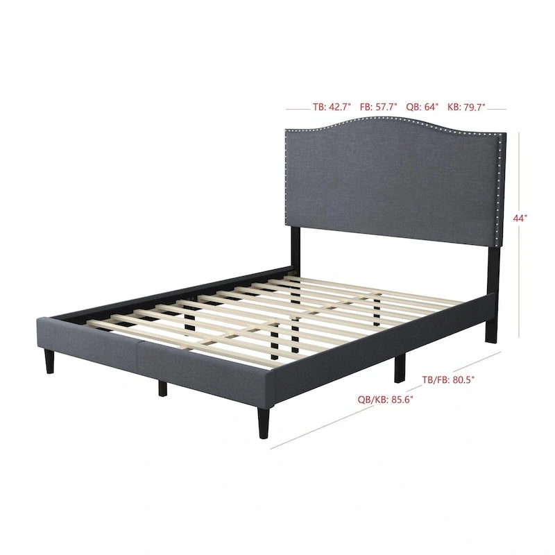 Manuel Upholstered Platform Bed