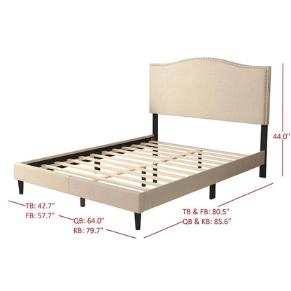 Manuel Upholstered Platform Bed