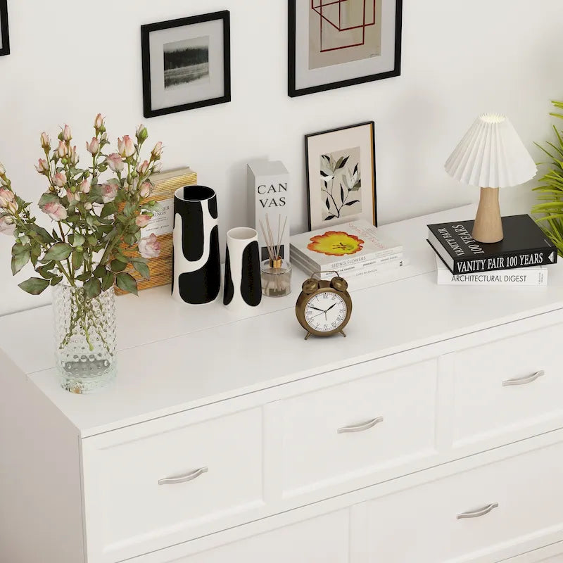 Full Size Bed Cabinet Dresser Bed w/ Drawer Convert into Cube Cabinet