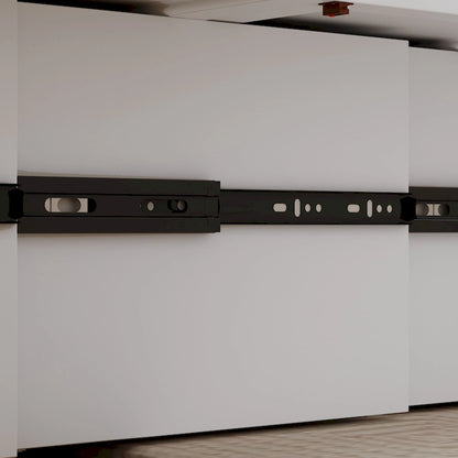 Full Size Bed Cabinet Dresser Bed w/ Drawer Convert into Cube Cabinet