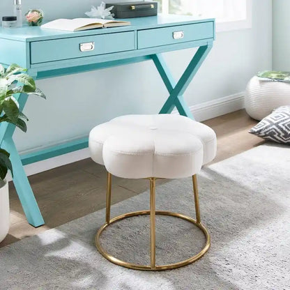 Bonnie Vanity Flower Stool