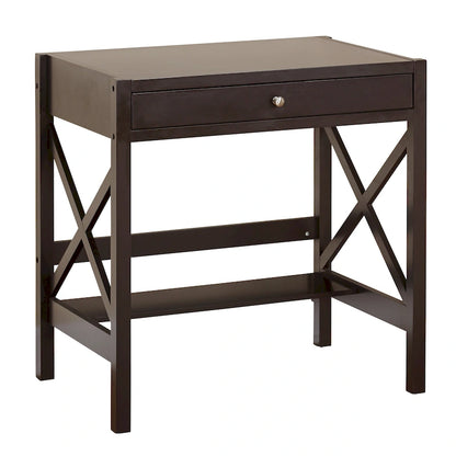 Simple Living X-Frame Farmhouse Wood Desk