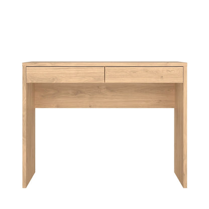Porch & Den Wilbur Home Office Writing Desk with 2 Storage Drawers