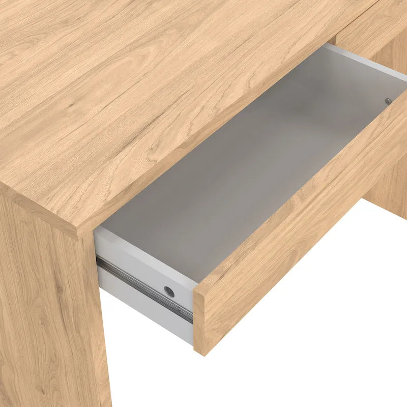 Porch & Den Wilbur Home Office Writing Desk with 2 Storage Drawers