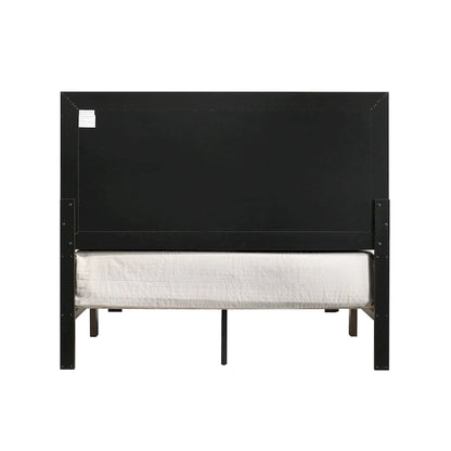 Furniture of America Greer Rustic Walnut Panel Wood Bed
