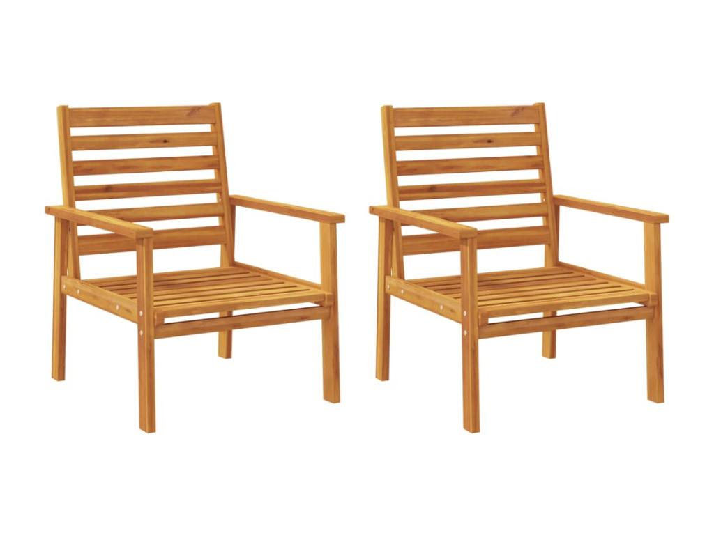 Homzora 5-piece solid wood garden furniture set