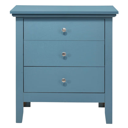 Hammond 3-Drawer Nightstand (26 in. H x 24 in. W x 18 in. D)