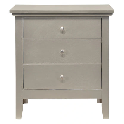 Hammond 3-Drawer Nightstand (26 in. H x 24 in. W x 18 in. D)