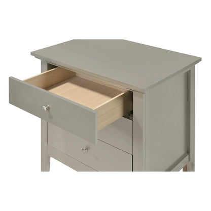 Hammond 3-Drawer Nightstand (26 in. H x 24 in. W x 18 in. D)