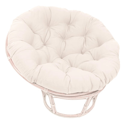 48-inch Solid Twill Papasan Cushion (Cushion Only)