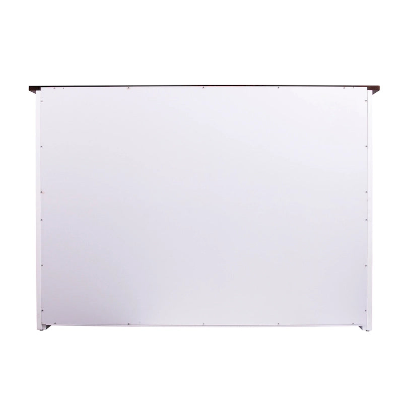 SEI Furniture Livendale White Kitchen Island w/ Storage