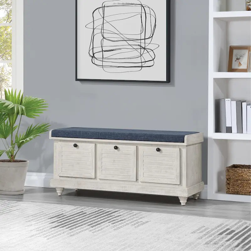 The Gray Barn Arbakka Storage Bench