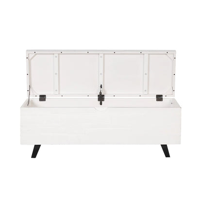 Broadmore 46-inch Acacia Wood Storage Bench