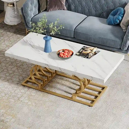 47 Inches Coffee Table CenterTea Table for Living Room
