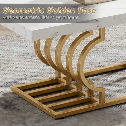 47 Inches Coffee Table CenterTea Table for Living Room