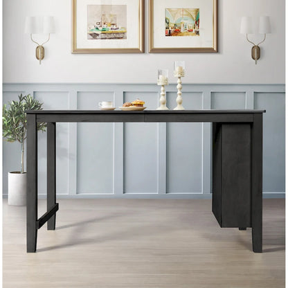 Africa 5-piece Counter Height Dining Table and Chair