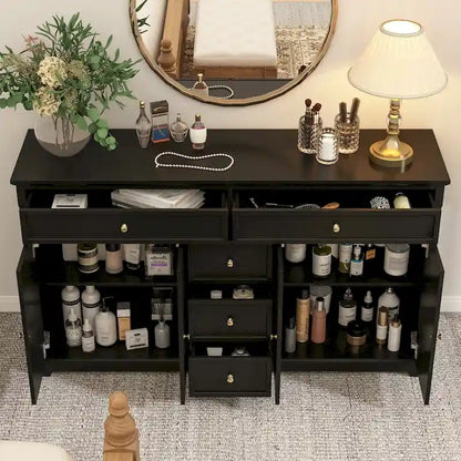 Bookcase Storage Cabinet Lacquered Buffet Sideboard Dresser