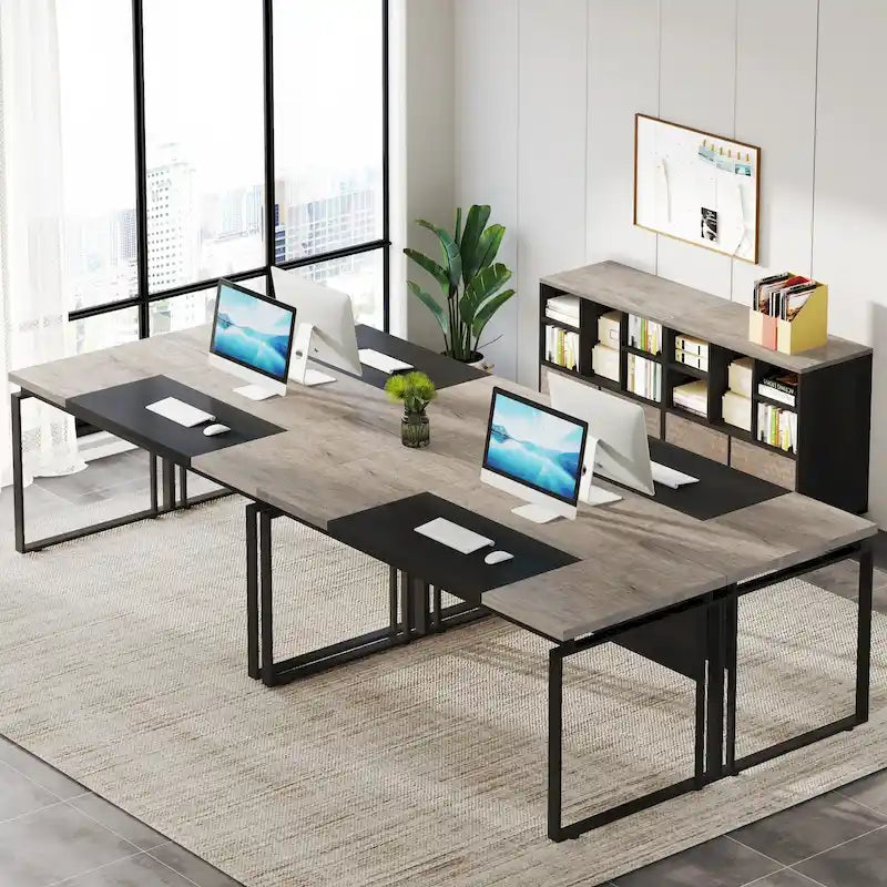 63 Modern Executive Computer Desk, 5FT Home Office Desk (Only Desk)