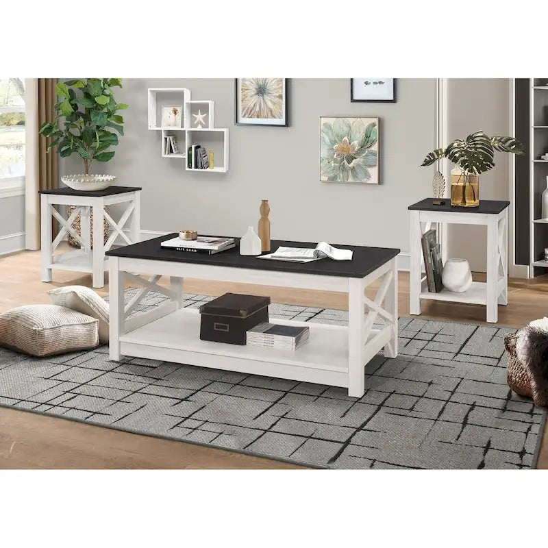Wayne 3 pieces Coffee Table Set