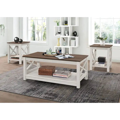 Wayne 3 pieces Coffee Table Set