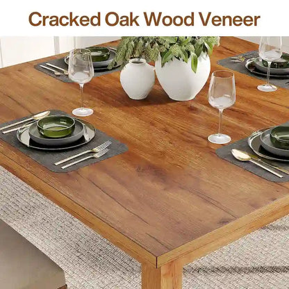 39.4 Inches Square 2-4 People Dining Table with Solid Wood Legs for Living Room Dining Room