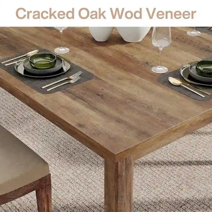 39.4 Inches Square 2-4 People Dining Table with Solid Wood Legs for Living Room Dining Room